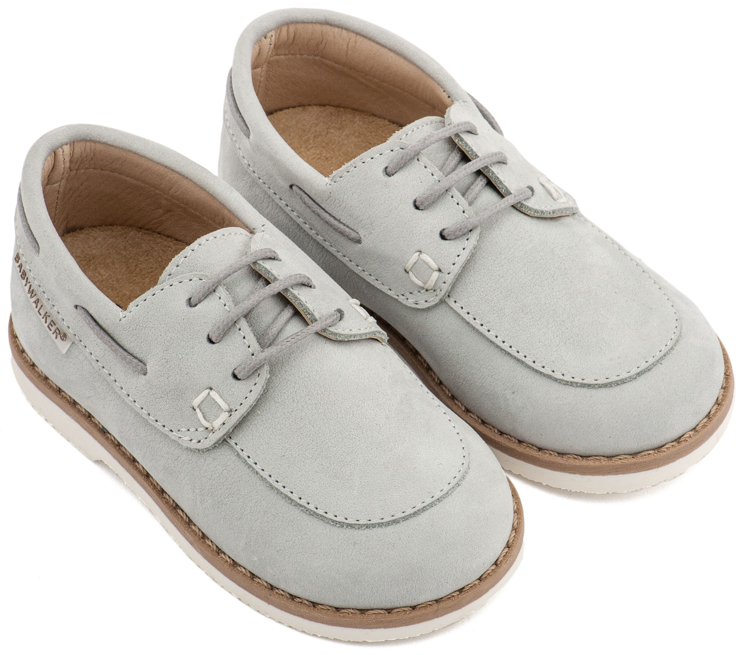 BW4308-OFF-WHITE1-BABYWALKER Babywalker Βαπτιστικά Μοκασίνια BW.4308