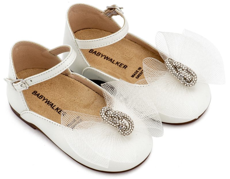 Babywalker Βαπτιστικά Γαλλικά Γοβάκια BW.4890