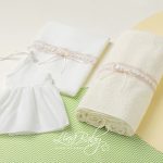 Lina Baby Σετ Λαδόπανο Rozalia 1588 Εκρού
