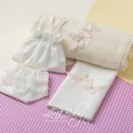 Lina Baby Σετ Λαδόπανο Mariposa 1590 Εκρού