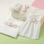 Lina Baby Σετ Λαδόπανο Ivonne 1596 Εκρού