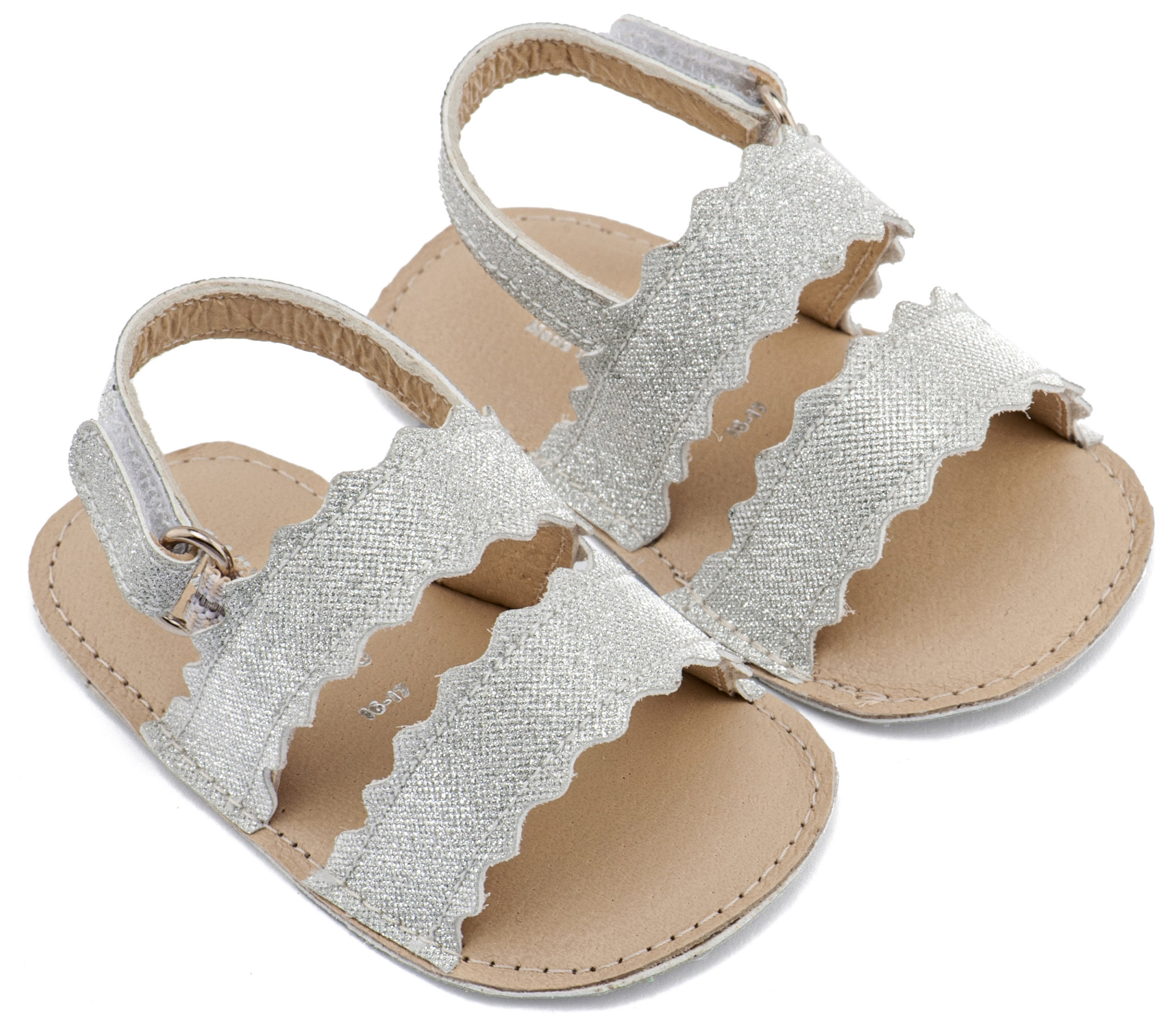 MI1659-SILVER1-BABYWALKER Babywalker Βαπτιστικά Πέδιλα MI.1659