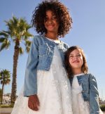 iDO Εφηβικό Jacket Τζιν Με Πέρλες