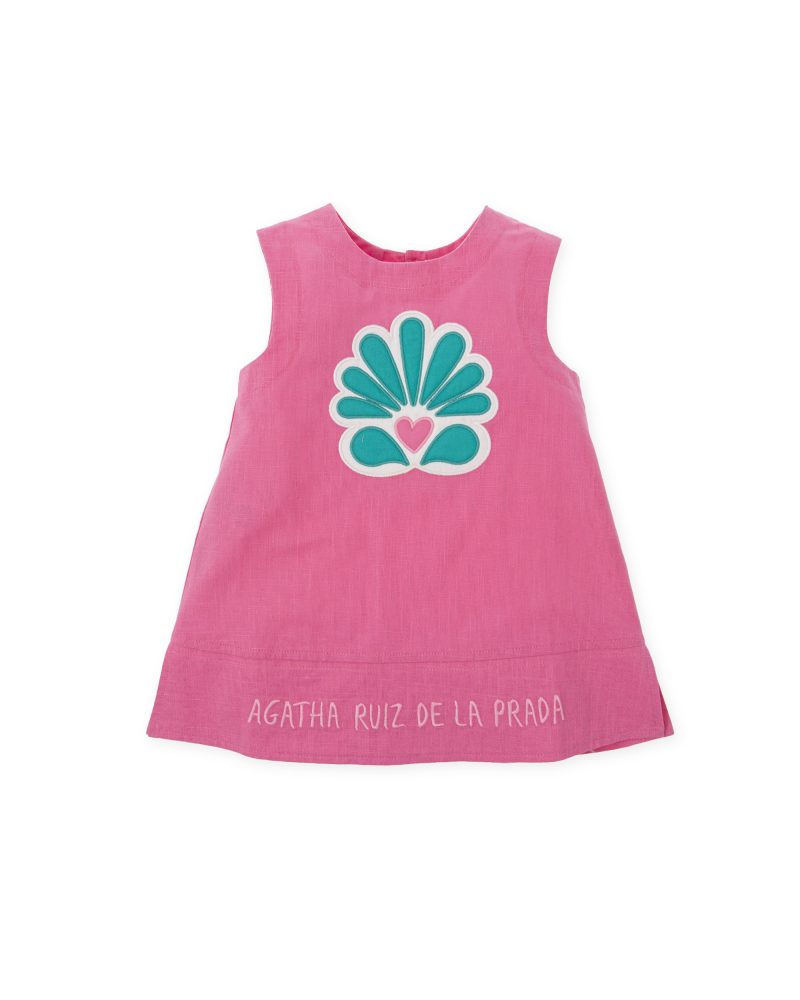 Agatha Ruiz De La Prada-Παιδικό Φόρεμα Ροζ