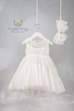 Angel Wings βαπτιστικό φόρεμα CARMEN 303