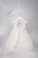 Angel Wings βαπτιστικό φόρεμα CARMEN 303
