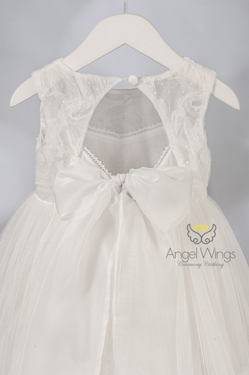 Angel Wings βαπτιστικό φόρεμα CARMEN 303