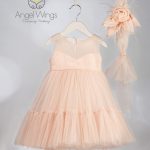 Angel Wings βαπτιστικό φόρεμα BABRBIE 304