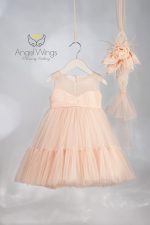 Angel Wings βαπτιστικό φόρεμα BABRBIE 304