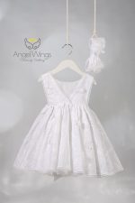 Angel Wings βαπτιστικό φόρεμα ROSALINA 305