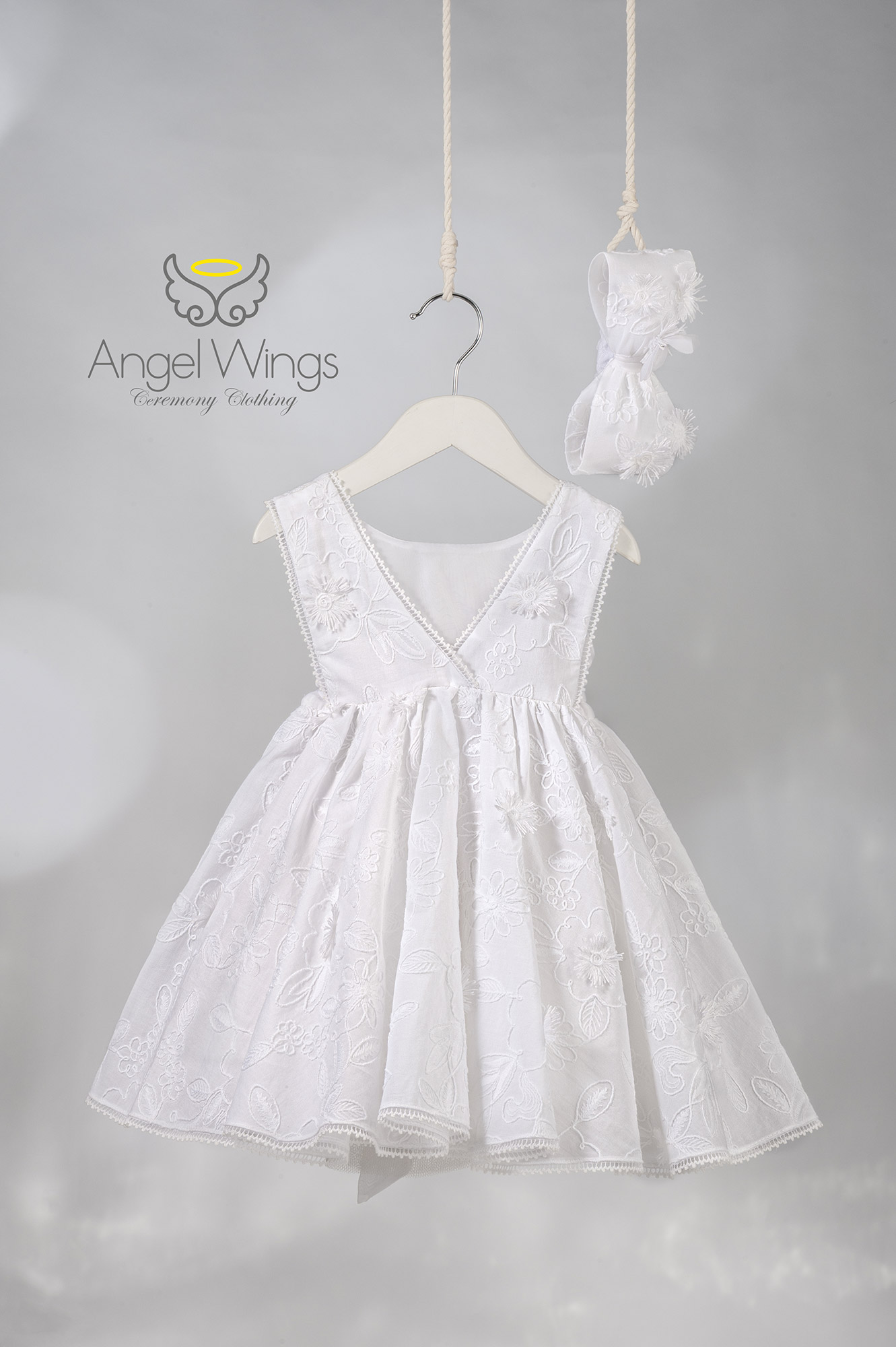 Angelwings_305_1 Angel Wings βαπτιστικό φόρεμα ROSALINA 305
