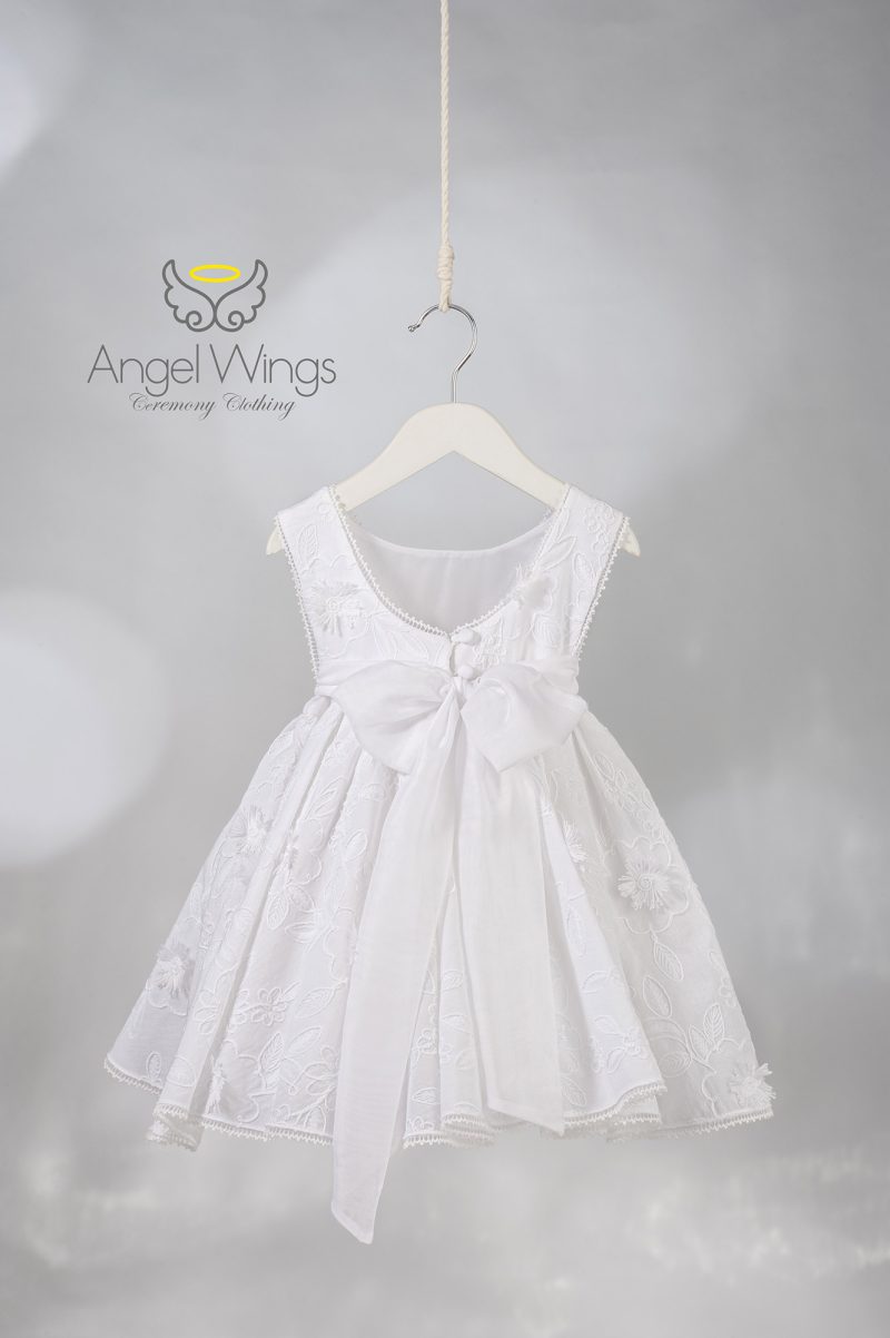 Angel Wings βαπτιστικό φόρεμα ROSALINA 305