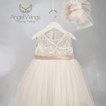 Angel Wings βαπτιστικό φόρεμα PAVLINA 306