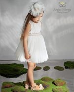 Angel Wings βαπτιστικό φόρεμα PAVLINA 306