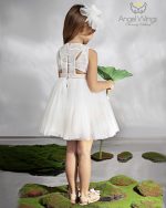 Angel Wings βαπτιστικό φόρεμα PAVLINA 306
