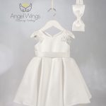 Angel Wings βαπτιστικό φόρεμα LOUCIA 307