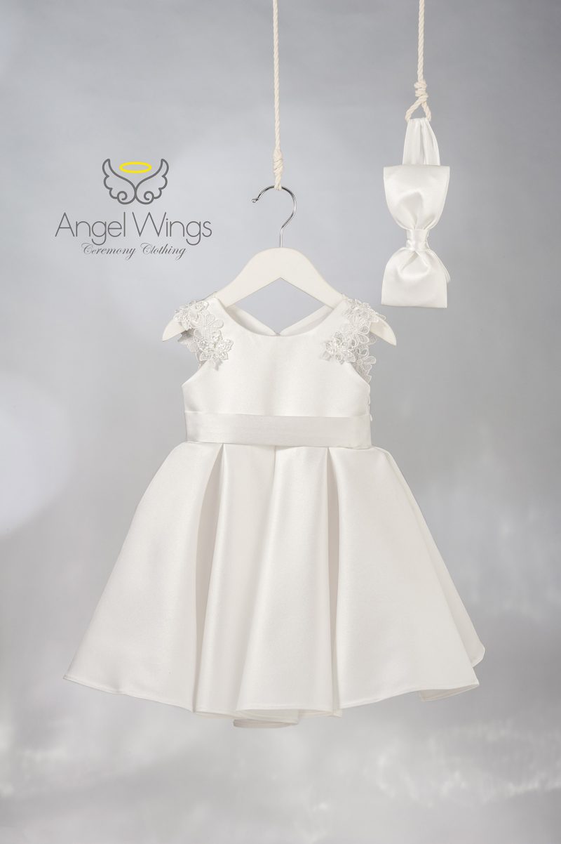 Angel Wings βαπτιστικό φόρεμα LOUCIA 307