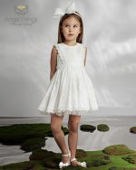 Angel Wings βαπτιστικό φόρεμα HERMOSA 308