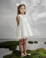 Angel Wings βαπτιστικό φόρεμα HERMOSA 308