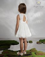 Angel Wings βαπτιστικό φόρεμα HERMOSA 308