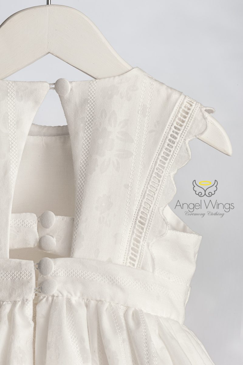 Angel Wings βαπτιστικό φόρεμα HERMOSA 308