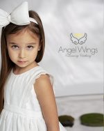 Angel Wings βαπτιστικό φόρεμα HERMOSA 308