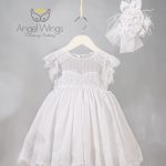 Angel Wings βαπτιστικό φόρεμα BALERIA 309