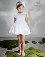 Angel Wings βαπτιστικό φόρεμα BALERIA 309