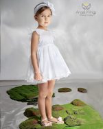 Angel Wings βαπτιστικό φόρεμα BALERIA 309