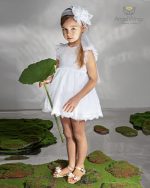 Angel Wings βαπτιστικό φόρεμα BALERIA 309