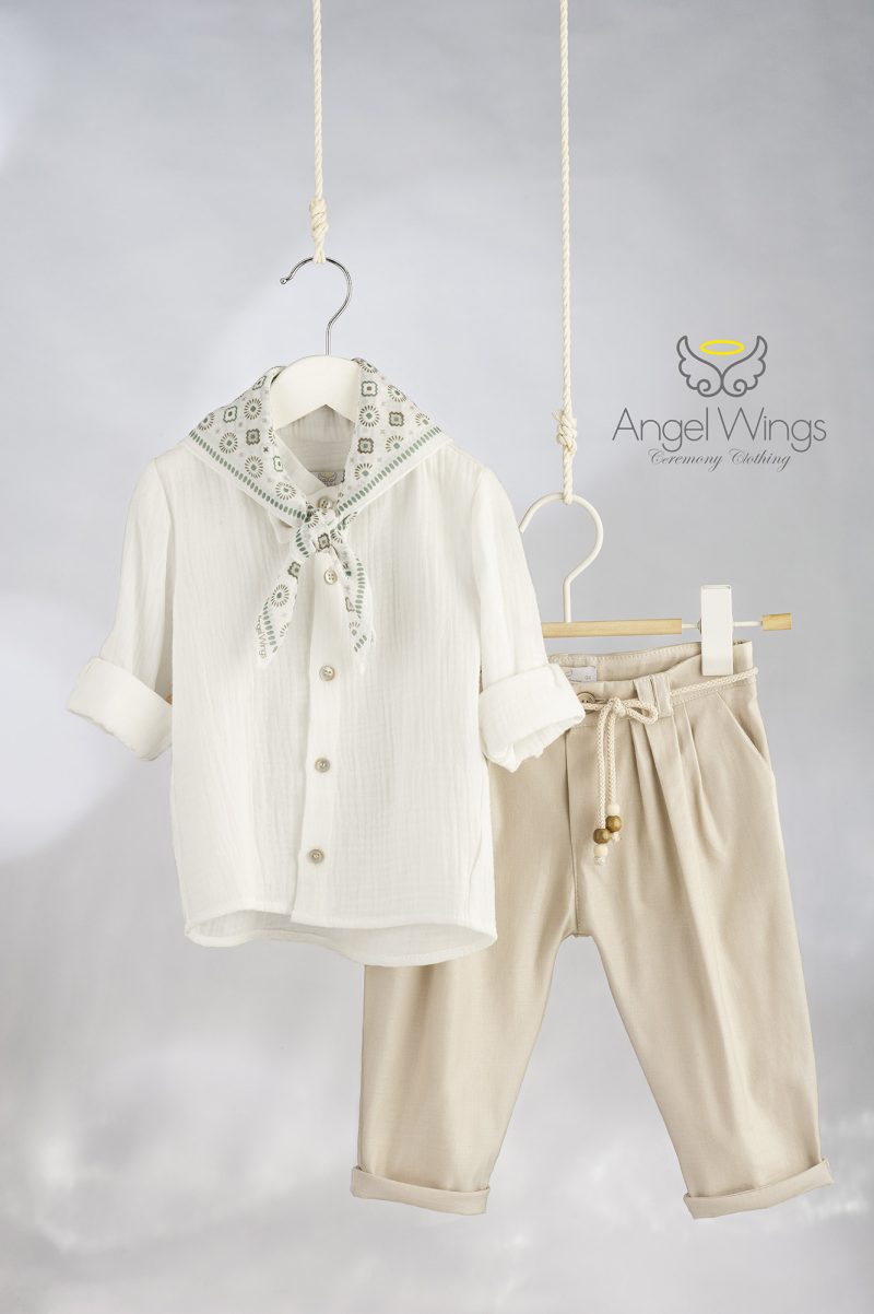 Angel Wings βαπτιστικό σύνολο SALVADORE 316