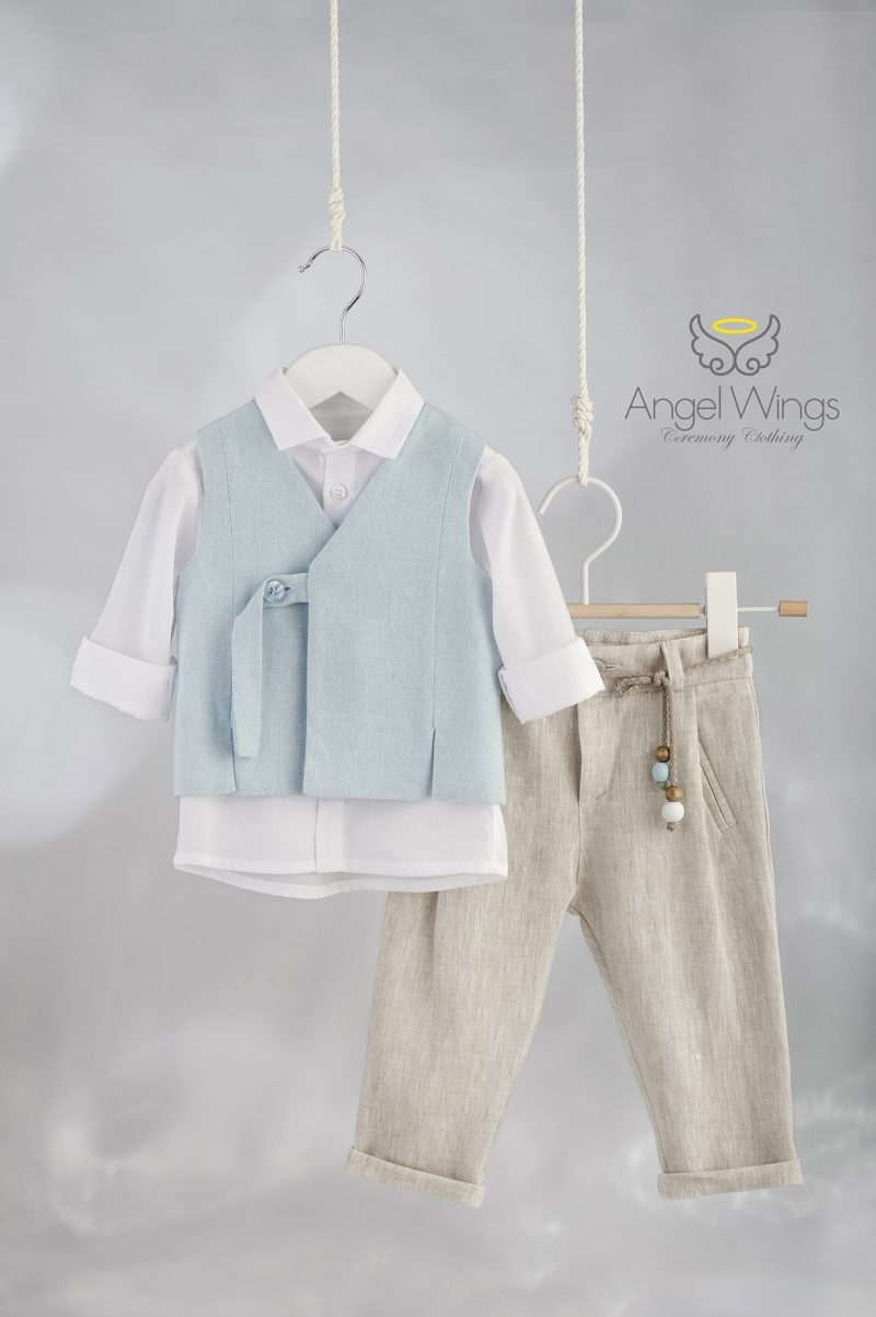 Angel Wings βαπτιστικό σύνολο BRUNO 321
