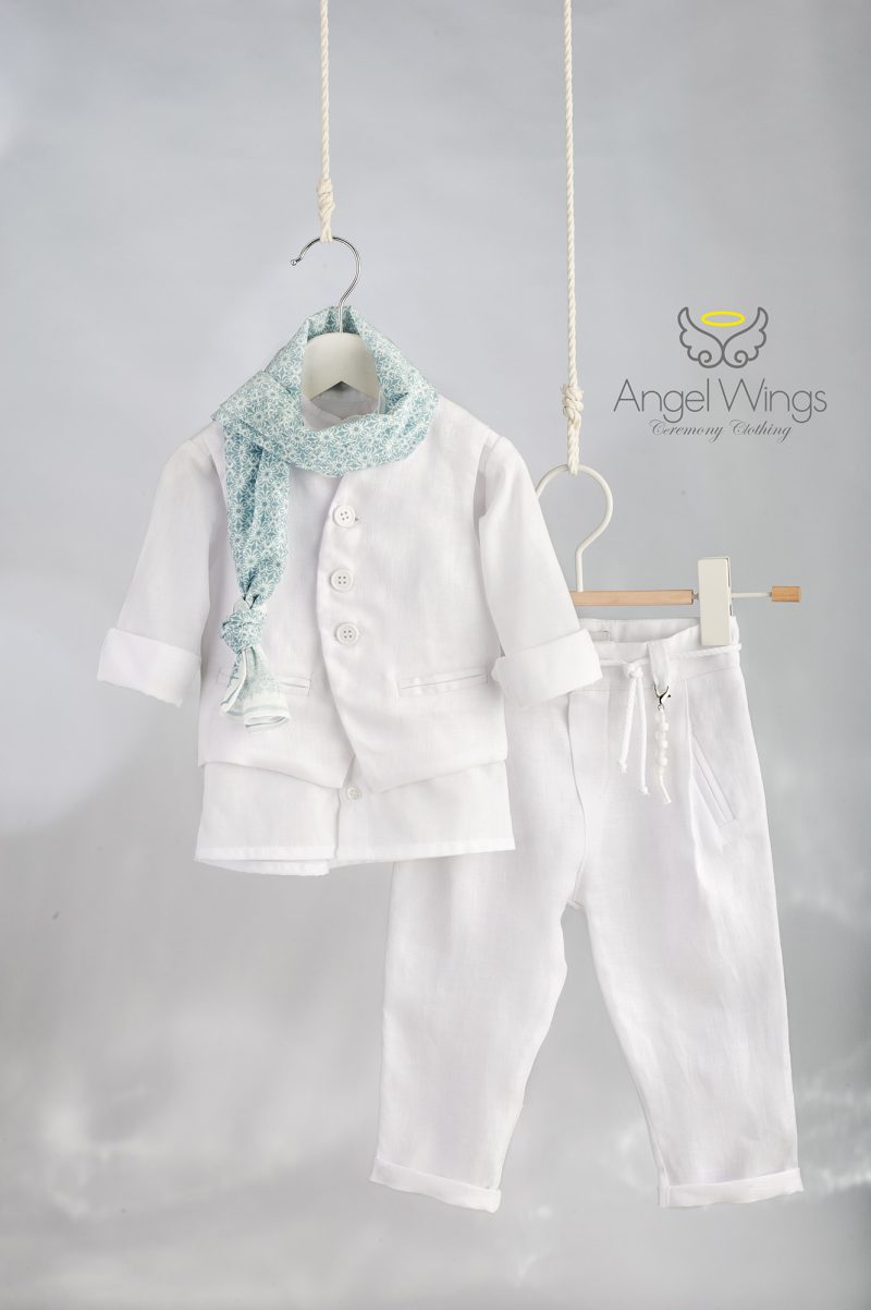 Angel Wings βαπτιστικό σύνολο WILLIAM 326