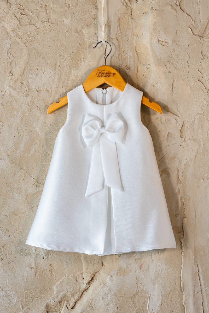 From Scratch Βαπτιστικό Φόρεμα “Lilibet White”