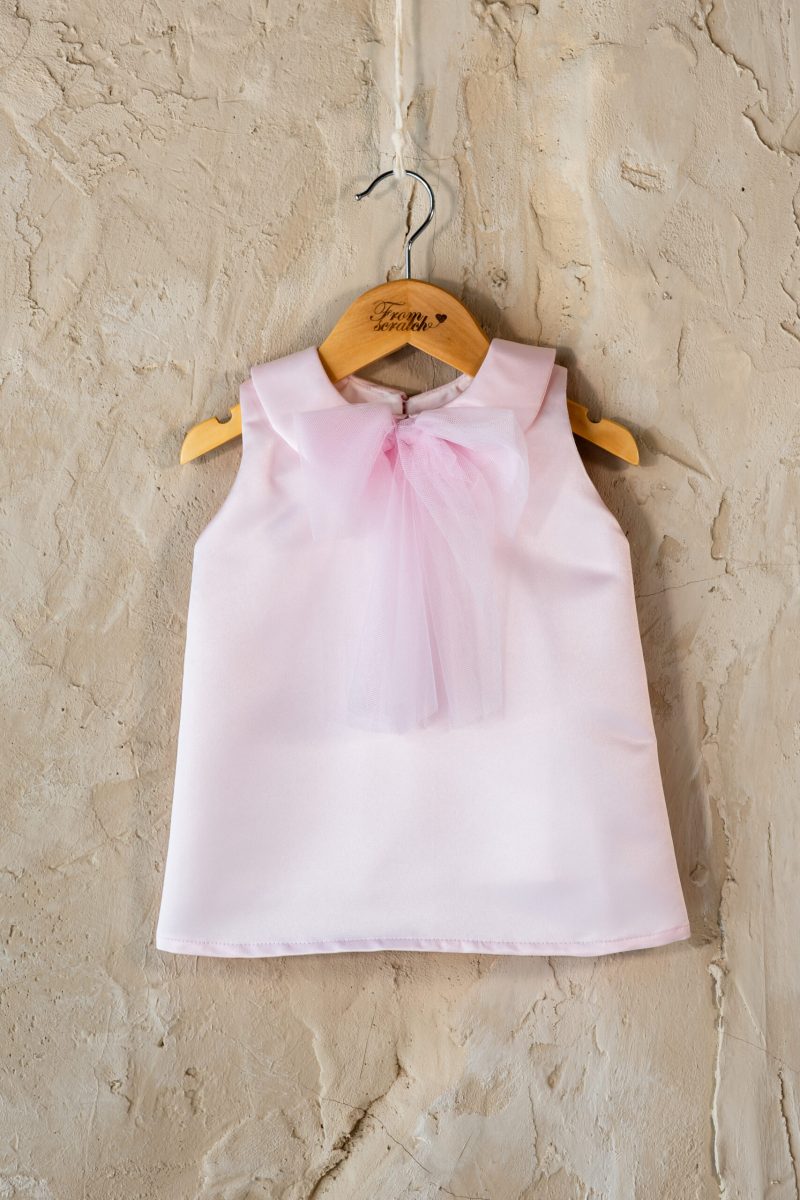 From Scratch Βαπτιστικό Φόρεμα “Lilibet Pink”