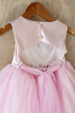 From Scratch Βαπτιστικό Φόρεμα “Clara Pink”