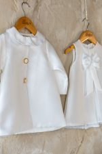 From Scratch “Lilibet” Coat White