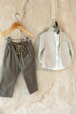 From Scratch Βαπτιστικό Ρούχο Σύνολο “Oliver” (Με Jacket)
