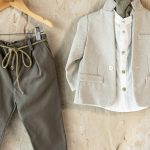 From Scratch Βαπτιστικό Ρούχο Σύνολο “Oliver” (Με Jacket)