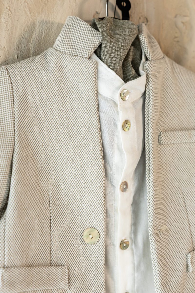 From Scratch Βαπτιστικό Ρούχο Σύνολο “Oliver” (Με Jacket)