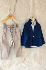 From Scratch Βαπτιστικό Ρούχο Σύνολο “Brooks” (Με Jacket)