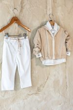 From Scratch Βαπτιστικό Ρούχο Σύνολο “Hoodie”