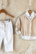 From Scratch Βαπτιστικό Ρούχο Σύνολο “Hoodie”