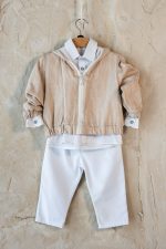 From Scratch Βαπτιστικό Ρούχο Σύνολο “Hoodie”