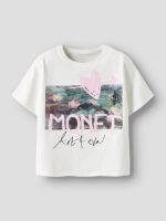 Name It Εφηβικό T-shirt Oversized Με Στάμπα