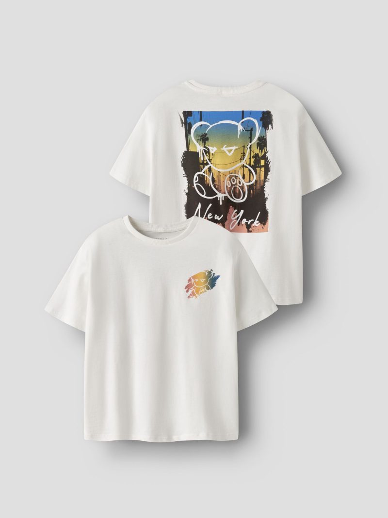 Name It Εφηβικό T-shirt Με Στάμπα Στην Πλάτη
