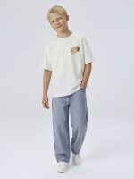 Name It Εφηβικό T-shirt Με Στάμπα Στην Πλάτη