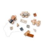 KIDS CONCEPT. Ξύλινο Τρενάκι Με Τουβλάκια Ταξινόμησης
