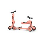 Scoot & Ride Παιδικό Πατίνι Highwaykick 1 Τρίτροχο Με Κάθισμα Για 1-5 Ετών Peach