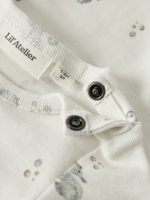 Lil’Atelier Βρεφικό Κοντομάνικο Φορμάκι Με Ιππόκαμπους
